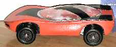 red zebra pinewood derby car picture