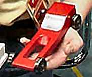 racer  pinewood derby car picture