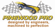 Pinewood derby car products logo