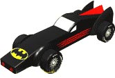 pinewood derby car design plan batmobile picture