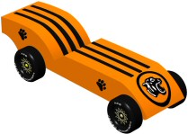 Tiger Pinewood Derby Car Plan