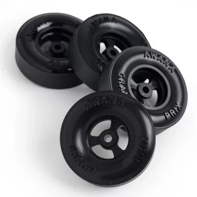 AWANA Grand Prix Lathed Wheels (set of 4)