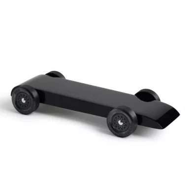 Fully Built Pinewood Derby Car - The Black Lightning