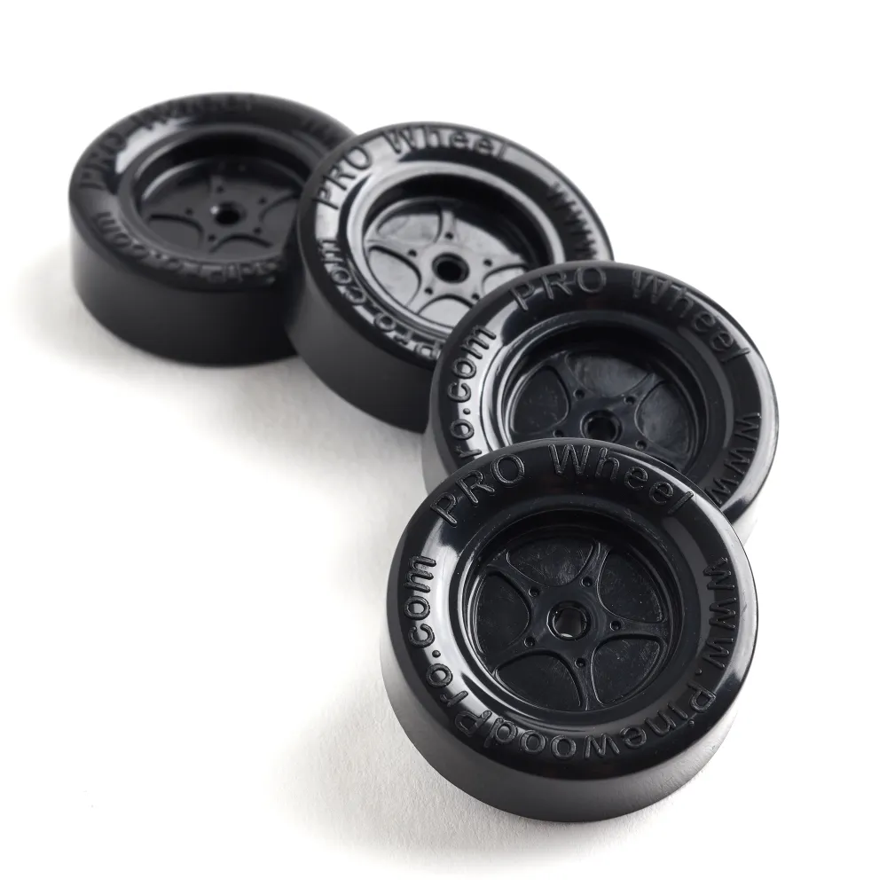 PRO Wheels for Pinewood Derby Cars