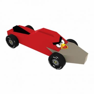 Angry Bird- INSTANT DOWNLOAD Pinewood Derby Car design plan