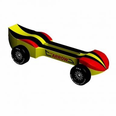 Arrow - Pinewood Derby Car Design Plan