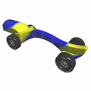 The Ripper - Pinewood Derby Car Design Plan