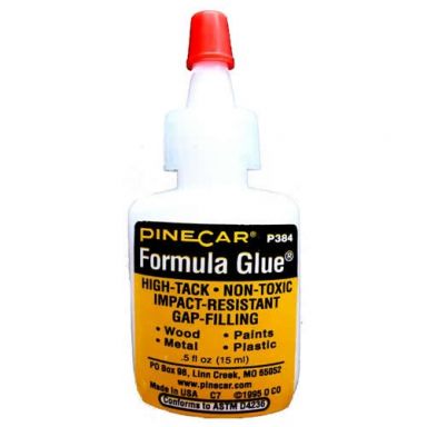 Pinewood Derby Formula Glue