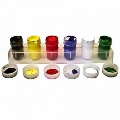 Pinewood Derby Paint - 6 Primary High Gloss Acrylic Colors