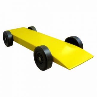 Pinewood Pro Pine Derby Car Kit with PRO Graphite - Painted, Weighted and  Ready to Race - Blue Marlin